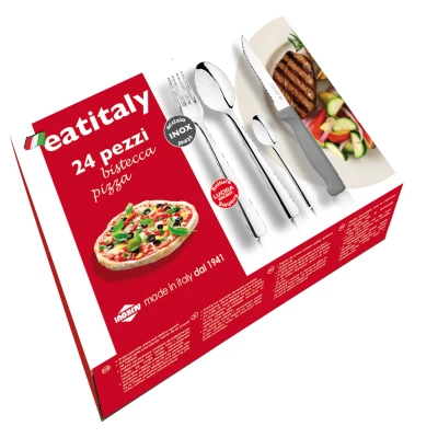 INOXRIV - Eatitaly hilton 24pcs set a cout à STEAK